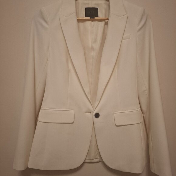 Banana Republic Off-White Blazer Size 2 - Picture 2 of 5